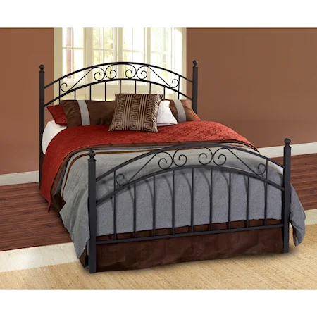 Full Willow Bed Set - Rails not included